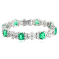 Emerald Garland Lab-Created Emerald Bracelet