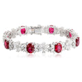 Ruby Garland Lab-Created Ruby Bracelet